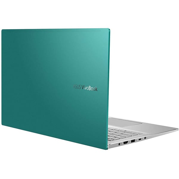 Asus Vivobook S15 S533EQ-BN277T Laptop - Core i7 2.80GHz 16GB 512GB 2GB Win10Home FHD 15.6inch Gaia Green English/Arabic Keyboard Asus Vivobook S15 S533EQ-BN277T Laptop - Core i7 2.80GHz 16GB 512GB 2GB Win10Home FHD 15.6inch Gaia Green English/Arabic Keyboard
