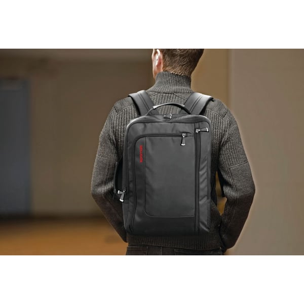 Promate 15.6 Inch Laptop Backpack Black Promate 15.6 Inch Laptop Backpack Black