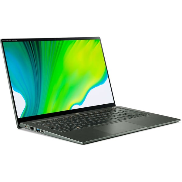 Acer Swift 5 SF514-55GT-75JX NX Laptop - Core i7 4.70GHz 16GB 1TB 2GB Windows 10 Home 14inch FHD Mist Green English/Arabic Keyboard Acer Swift 5 SF514-55GT-75JX NX Laptop - Core i7 4.70GHz 16GB 1TB 2GB Windows 10 Home 14inch FHD Mist Green English/Arabic Keyboard