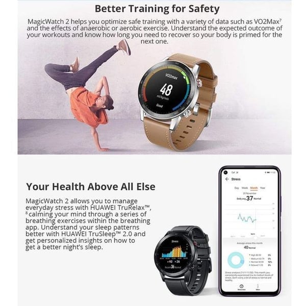 Honor MINOSB19S Magic Watch 2 46mm Black + B19HN Smart Body Scale Honor MINOSB19S Magic Watch 2 46mm Black + B19HN Smart Body Scale