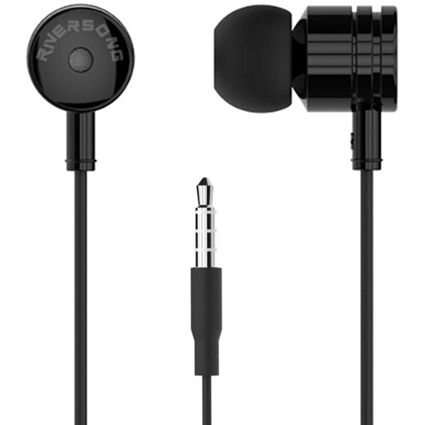 Riversong Seed+ Wired In Ear Earphone Black Riversong Seed+ Wired In Ear Earphone Black