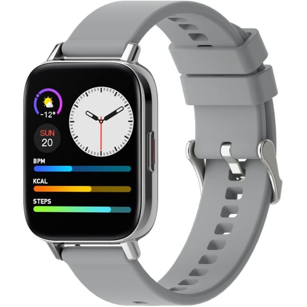 Xcell G3 Talk Smart Watch Silver With Silicon Strap + Leather Strap Xcell G3 Talk Smart Watch Silver With Silicon Strap + Leather Strap