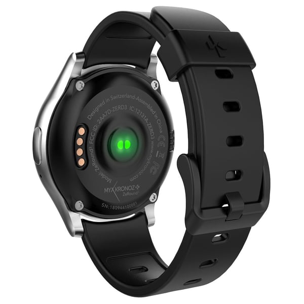 MyKronoz ZEROUND3 Smart Watch - Black/Silver MyKronoz ZEROUND3 Smart Watch - Black/Silver