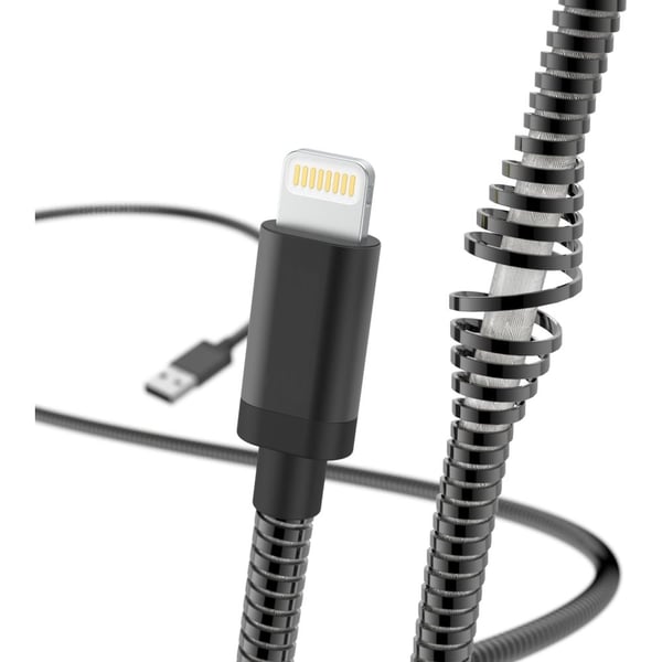 Hama 183339 Metal Lightning Cable 1.5M Black Hama 183339 Metal Lightning Cable 1.5M Black
