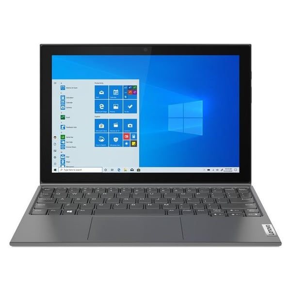 Lenovo IdeaPad Duet 3 10IGL5 Laptop - Celeron 1.1GHz 4GB 64GB Shared Win10 10.3inch Graphite Grey English/Arabic Keyboard Lenovo IdeaPad Duet 3 10IGL5 Laptop - Celeron 1.1GHz 4GB 64GB Shared Win10 10.3inch Graphite Grey English/Arabic Keyboard
