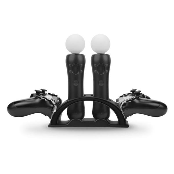 Hama 115460 Quadruple Charging Station Black For PS4/PS VR Hama 115460 Quadruple Charging Station Black For PS4/PS VR
