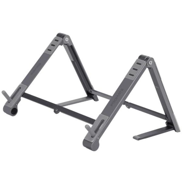 Promate Aluminum Multi Angle Origami Laptop Stand Grey Promate Aluminum Multi Angle Origami Laptop Stand Grey