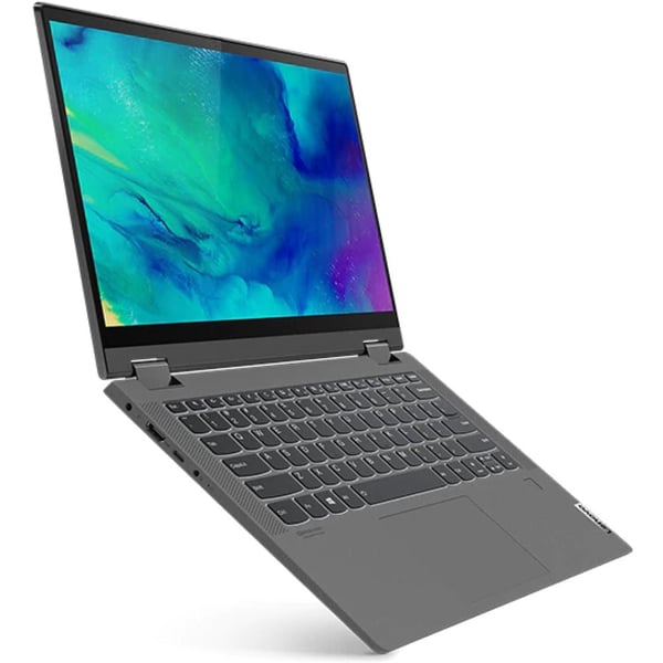 Lenovo IdeaPad Flex 5 81X2002NAX 2 in 1 Laptop – Ryzen 5 2.3GHz 8GB 512GB Shared Win10Home 14inch FHD Graphite Grey English/Arabic Keyboard Lenovo IdeaPad Flex 5 81X2002NAX 2 in 1 Laptop – Ryzen 5 2.3GHz 8GB 512GB Shared Win10Home 14inch FHD Graphite Grey English/Arabic Keyboard