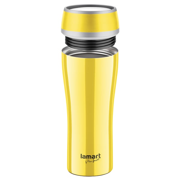 Lamart Thermo Vacuum Flask 400ml Yellow Lamart Thermo Vacuum Flask 400ml Yellow