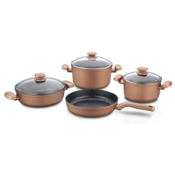 Korkmaz 7pcs Cookware Set KOR1350CW Korkmaz 7pcs Cookware Set KOR1350CW