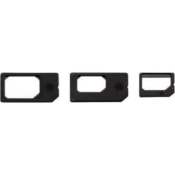 Hama 124521 Adapter For Nano/Micro Sim/Sim Cards Hama 124521 Adapter For Nano/Micro Sim/Sim Cards