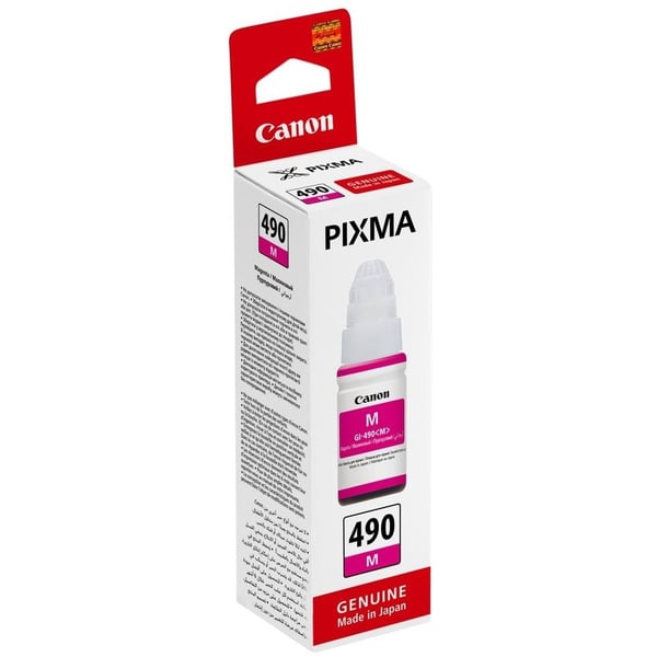 Canon Inkjet Cartridge Magenta GI490M 0665C001AA Canon Inkjet Cartridge Magenta GI490M 0665C001AA