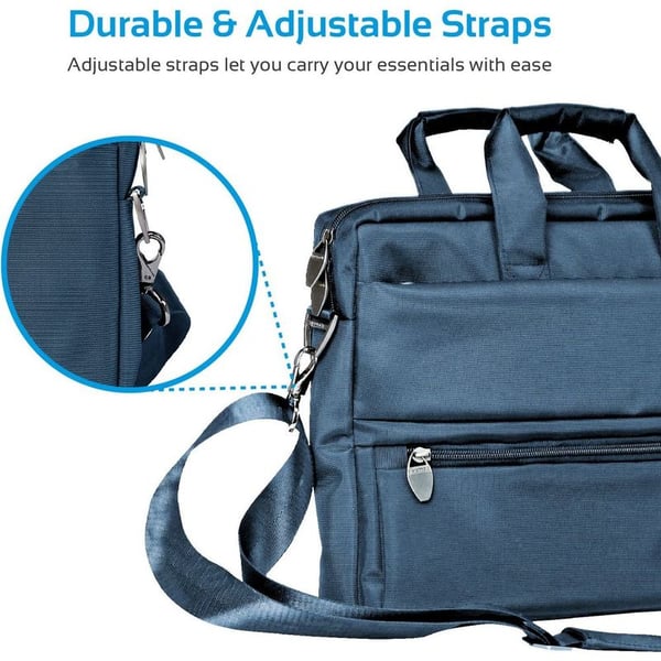 Promate Messenger Bag Blue 15.6 inch Laptop Promate Messenger Bag Blue 15.6 inch Laptop