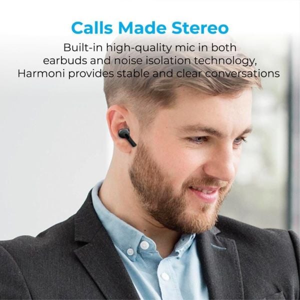 Promate HARMONI True Wireless Earbuds Black Promate HARMONI True Wireless Earbuds Black