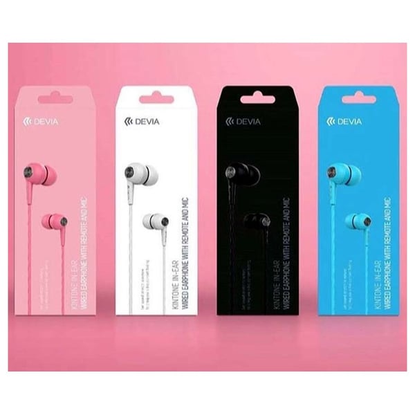 Devia HP58L Kintone In-Ear Headphone Blue Devia HP58L Kintone In-Ear Headphone Blue