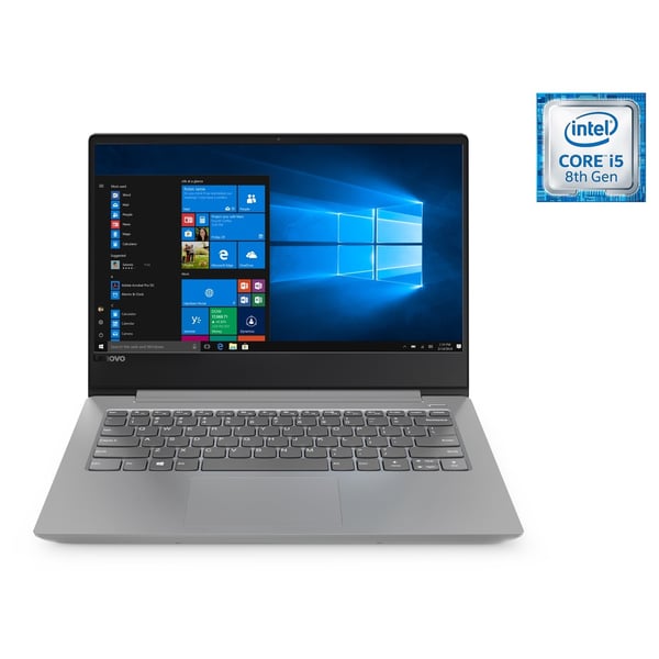 Lenovo ideapad 330S-14IKB Laptop - Core i5 1.6GHz 6GB 1TB 2GB Win10 14inch HD Platinum Grey Lenovo ideapad 330S-14IKB Laptop - Core i5 1.6GHz 6GB 1TB 2GB Win10 14inch HD Platinum Grey