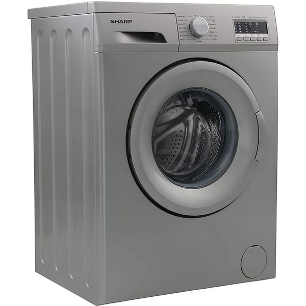 Sharp Front Load 7 kg Washer ES-FE710CZ-S Sharp Front Load 7 kg Washer ES-FE710CZ-S