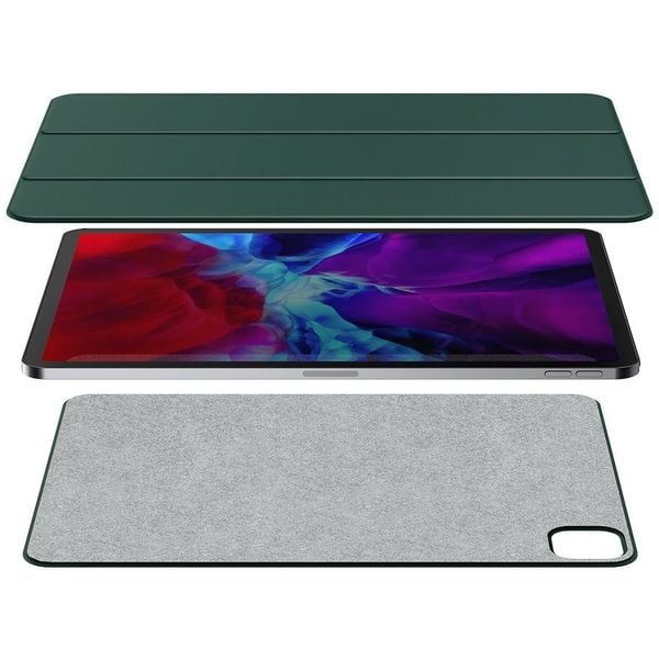 Baseus Simplism Magnetic Leather Case Ipad Pro 11inch Green Baseus Simplism Magnetic Leather Case Ipad Pro 11inch Green