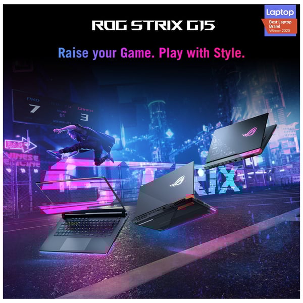 Asus ROG Strix G15 G513QE-HN032T Gaming Laptop - Ryzen 5 8GB 512GB 4GB 3.3GHz Win10 15.6inch FHD Eclipse Grey NVIDIA GeForce RTX 3050 Ti Asus ROG Strix G15 G513QE-HN032T Gaming Laptop - Ryzen 5 8GB 512GB 4GB 3.3GHz Win10 15.6inch FHD Eclipse Grey NVIDIA GeForce RTX 3050 Ti