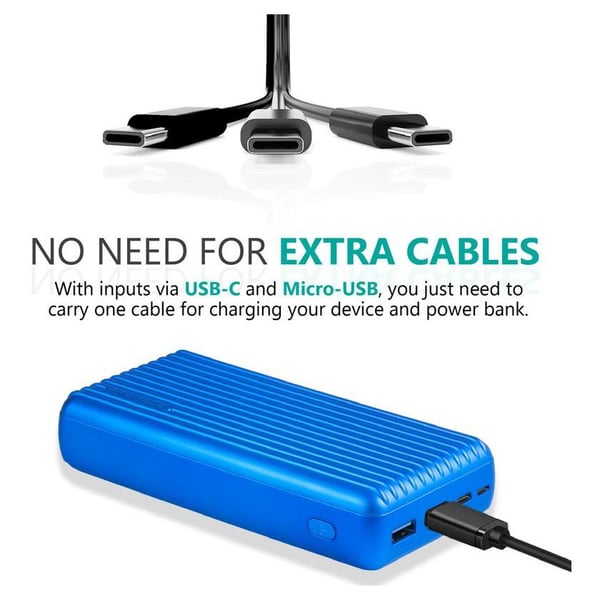 Promate TITAN 30C Power Bank 30000mAh Blue Promate TITAN 30C Power Bank 30000mAh Blue