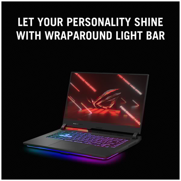 Asus ROG Strix G G513QY-HF002T Gaming Laptop – Ryzen 9 3.3GHz 16GB 1TB 12GB Win10 15.6inch FHD Black English/Arabic Keyboard AMD Radeon RX6800M Asus ROG Strix G G513QY-HF002T Gaming Laptop – Ryzen 9 3.3GHz 16GB 1TB 12GB Win10 15.6inch FHD Black English/Arabic Keyboard AMD Radeon RX6800M