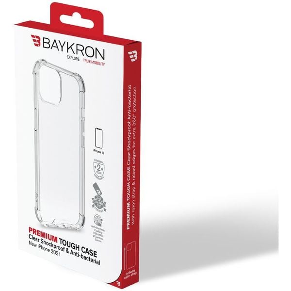 Baykron Tough Case Clear For iPhone 13 Baykron Tough Case Clear For iPhone 13