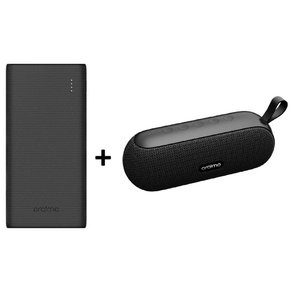 Oraimo OPBB661D Dual USB Powerbank 6600mAh + OBS52D SoundPro BT Speaker Oraimo OPBB661D Dual USB Powerbank 6600mAh + OBS52D SoundPro BT Speaker