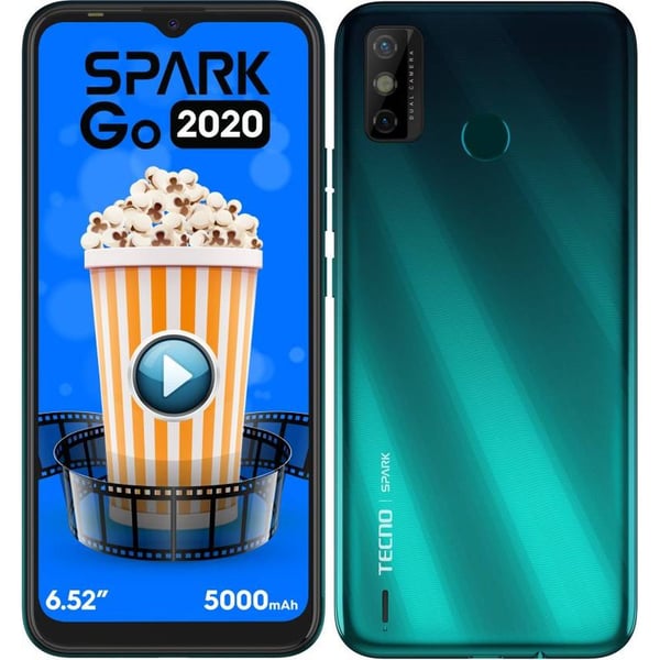 Tecno Spark Go 2020 32GB Ice Jadiete 4G Smartphone Tecno Spark Go 2020 32GB Ice Jadiete 4G Smartphone