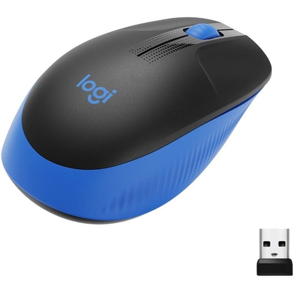 Logitech Full-size Wireless Mouse Charcoal Logitech Full-size Wireless Mouse Charcoal