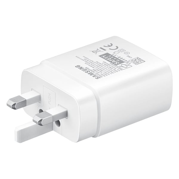 Samsung 45W Travel Adapter with Type-C Cable White Samsung 45W Travel Adapter with Type-C Cable White