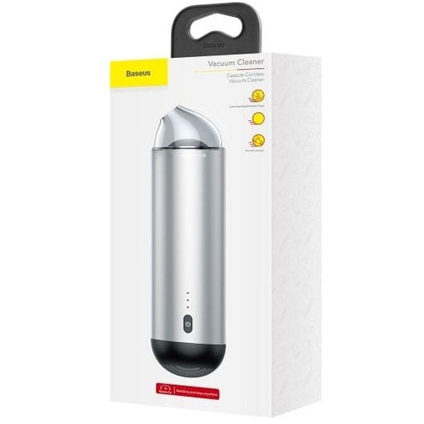 Baseus Vacuum Cleaner Capsule Cordless Silver Baseus Vacuum Cleaner Capsule Cordless Silver