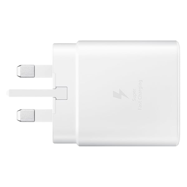 Samsung 45W Travel Adapter with Type-C Cable White Samsung 45W Travel Adapter with Type-C Cable White