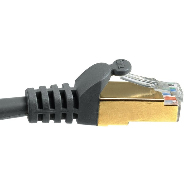 Hama D3041895 Cat 5E Network Cable STP Gold Plated Shielded Grey 3.00M Hama D3041895 Cat 5E Network Cable STP Gold Plated Shielded Grey 3.00M