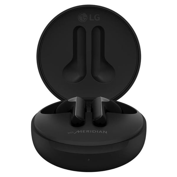 LG HBS-FN6 In-Ear Earbuds, Wireless Bluetooth Earbuds, UVNano 99.9% Bacteria Free Wireless Charging Case, Wireless Headphones with Dual Microphones , IPX4 Water-Resistant, Black LG HBS-FN6 In-Ear Earbuds, Wireless Bluetooth Earbuds, UVNano 99.9% Bacteria Free Wireless Charging Case, Wireless Headphones with Dual Microphones , IPX4 Water-Resistant, Black