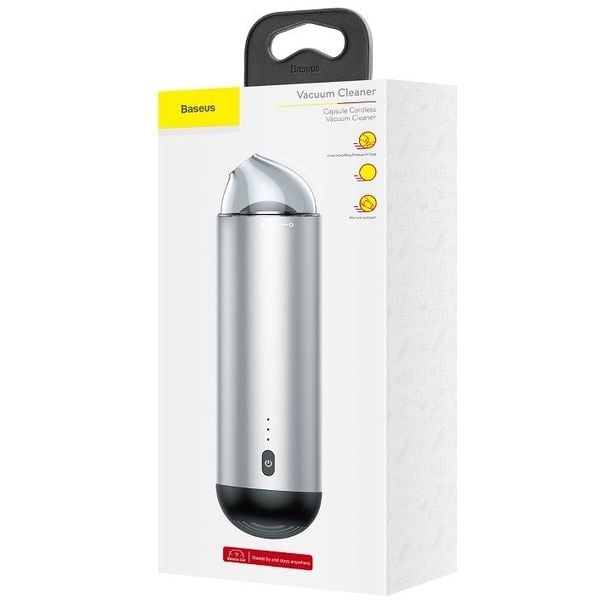 Baseus Vacuum Cleaner Capsule Cordless Silver Baseus Vacuum Cleaner Capsule Cordless Silver