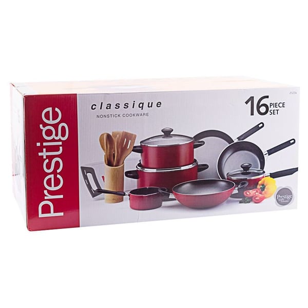 Prestige Cookware Set 16Pc Prestige Cookware Set 16Pc
