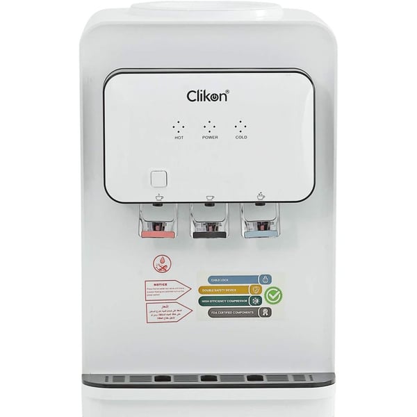 Clikon 3 Tap Water Dispenser With Refrigerator CK4032 Clikon 3 Tap Water Dispenser With Refrigerator CK4032