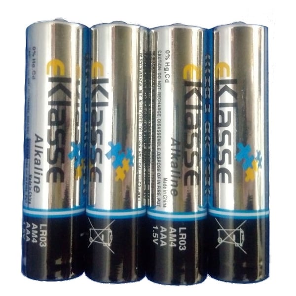 Eklasse EKALAAA4P01 AAA/LR03 Ultra Digital Alkaline Battery 4PCS Eklasse EKALAAA4P01 AAA/LR03 Ultra Digital Alkaline Battery 4PCS