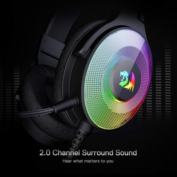 Redragon H350 Wired Over Ear Gaming Headset Black Redragon H350 Wired Over Ear Gaming Headset Black