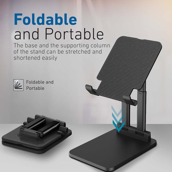 Promate Anti Slip Multi lvel Tablet Stand Black Promate Anti Slip Multi lvel Tablet Stand Black