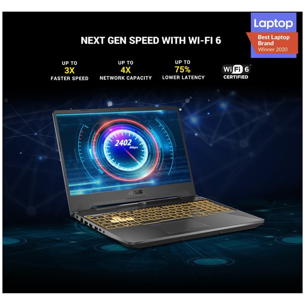 Asus TUF F15 FX506LU-HN110T Gaming Laptop - Core i7 2.2GHz 16GB 1TB 6GB Win10 15.6inch FHD Fortress Grey NVIDIA GeForce GTX 1660Ti Asus TUF F15 FX506LU-HN110T Gaming Laptop - Core i7 2.2GHz 16GB 1TB 6GB Win10 15.6inch FHD Fortress Grey NVIDIA GeForce GTX 1660Ti