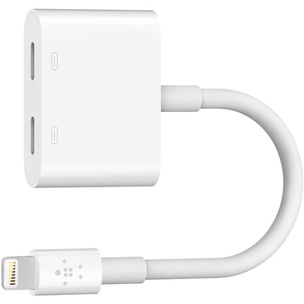 Belkin Lightning Audio Charge Rock Star White -F8J198BTWHT Belkin Lightning Audio Charge Rock Star White -F8J198BTWHT