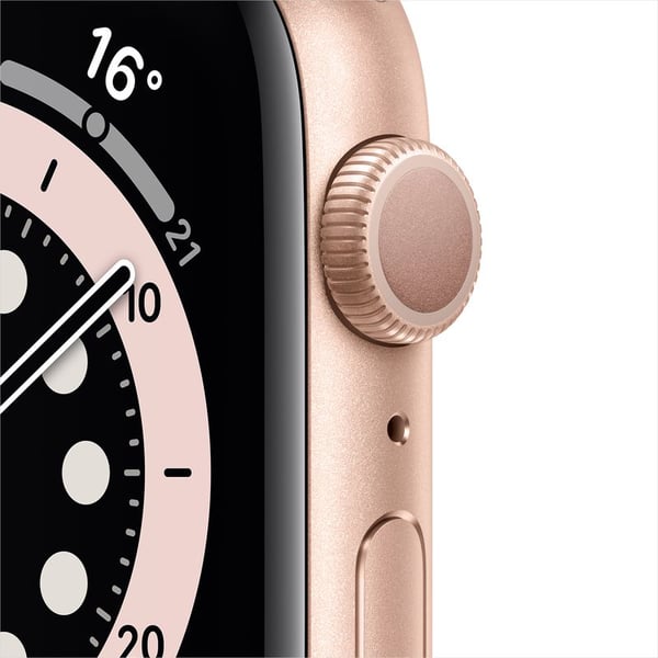 Apple Watch Series 6 GPS 40mm Gold Aluminum Case with Pink Sand Sport Band Apple Watch Series 6 GPS 40mm Gold Aluminum Case with Pink Sand Sport Band