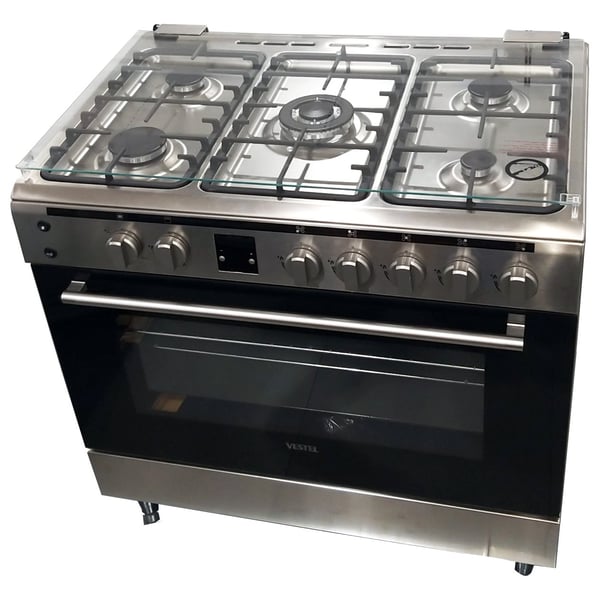 Vestel 5 Gas Burners Cooker F96F51X Vestel 5 Gas Burners Cooker F96F51X