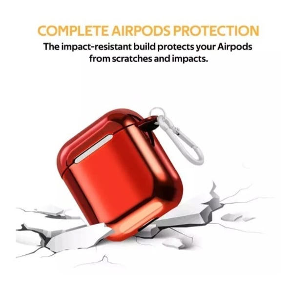Promate NEONCASE Neon Case For Airpods - Maroon Promate NEONCASE Neon Case For Airpods - Maroon