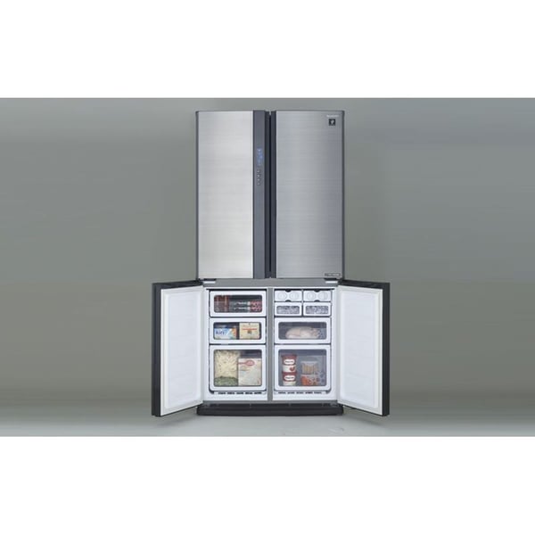 Sharp French Door Refrigerator 678 Litres SJFE87VSS3 Sharp French Door Refrigerator 678 Litres SJFE87VSS3