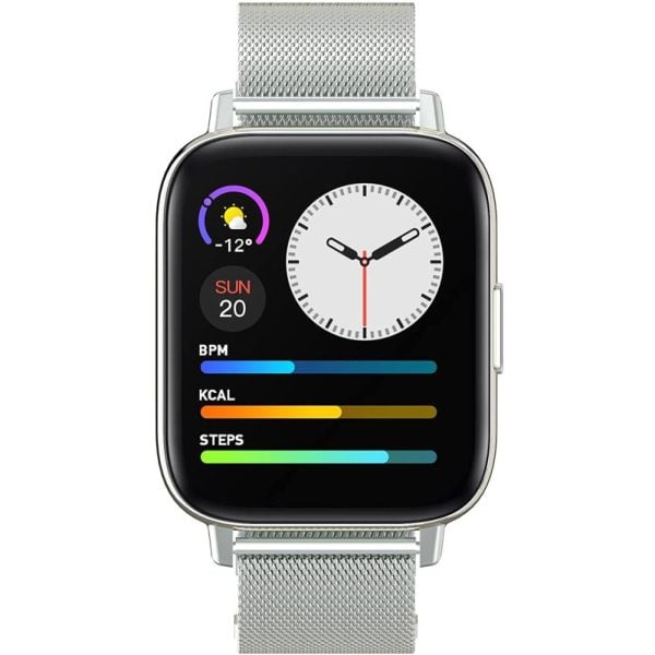 Xcell XL-WATCH-G3-TALK Smart Watch Silver With Steel Strap Xcell XL-WATCH-G3-TALK Smart Watch Silver With Steel Strap