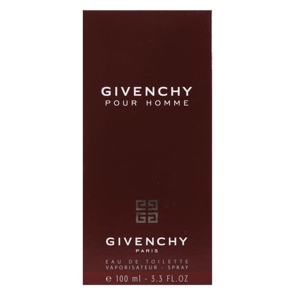 Givenchy Pour Homme Eau De Toilette For Men 100ml Givenchy Pour Homme Eau De Toilette For Men 100ml