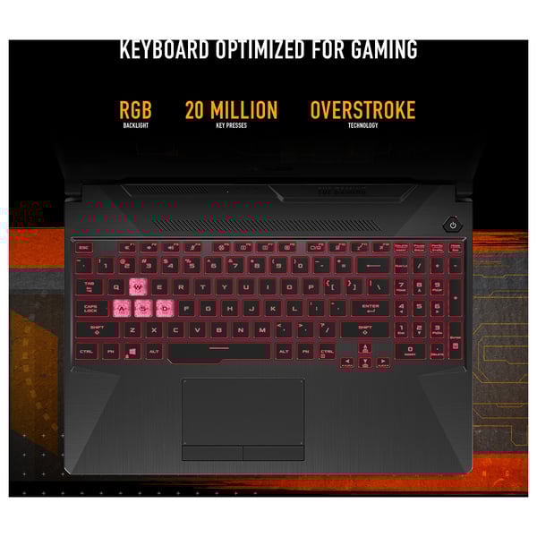 Asus TUF Gaming A15 FA506IC-HN042W Laptop - Core Ryzen 5 3.0GHz 8GB 512GB 4GB Win11Home 15.6inch FHD Black NVIDIA GeForce RTX 3050 Asus TUF Gaming A15 FA506IC-HN042W Laptop - Core Ryzen 5 3.0GHz 8GB 512GB 4GB Win11Home 15.6inch FHD Black NVIDIA GeForce RTX 3050