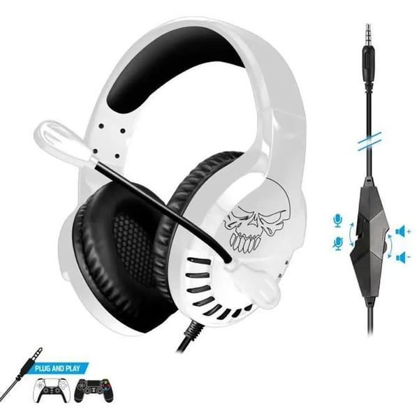 Spirit of Gamer HP567 Wired Over Ear Gaming Headset White Spirit of Gamer HP567 Wired Over Ear Gaming Headset White